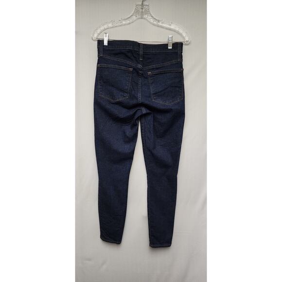 J.Crew High Rise Toothpick Skinny Blue Jeans Size 28 - Picture 3 of 6